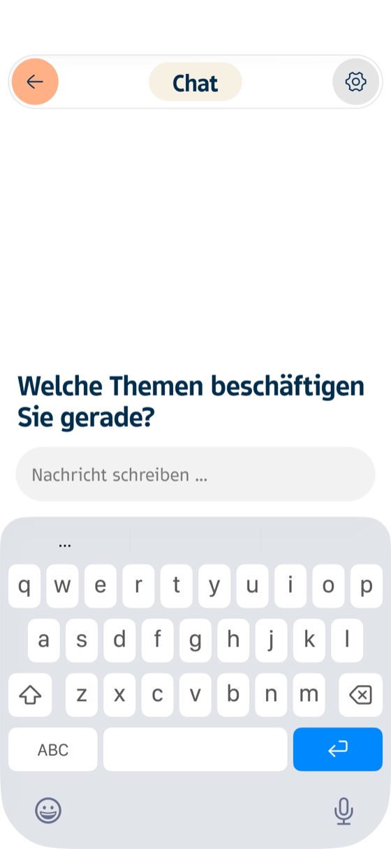 Chat: Welche Themen beschäftigen Sie gerade?